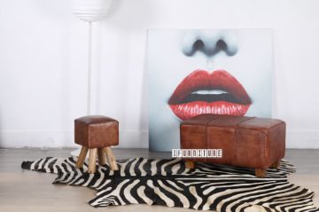 Picture of ZEBRA Mat/Carpet  (Genuine Cowhide)