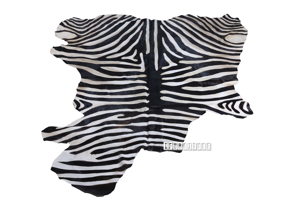 ZEBRA Mat/Carpet * Genuine Cowhide