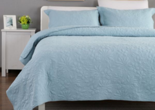 Picture of BES005 Cotton Quilted Bedspread 3PC Set - 230*250