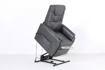 Picture of CLOUD Electrical Recliner Lift with Massage Chair *Dark Grey