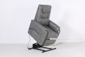 Picture of CLOUD Electrical Recliner Lift with Massage Chair *Light Grey