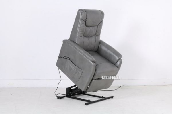 Picture of CLOUD Electrical Recliner Lift with Massage Chair *Light Grey
