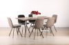 Picture of PLAZA 7PC 160 Dining Set (Brown)