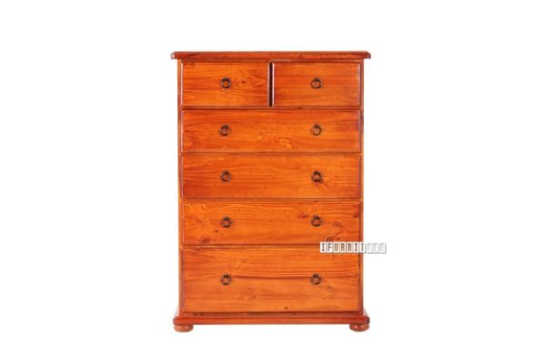 Picture of Charleston 6drw Tallboy *Solid Pine