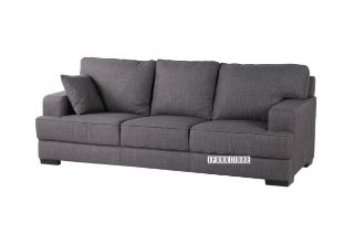 Picture of KARLTON 3+2 Sofa Range *Light Grey - 3 Seat