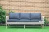Picture of OASIS  Solid Acacia 4PC Wicker Coffee Table & Sofas *ALUMINIUM FRAME
