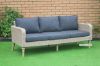 Picture of OASIS  Solid Acacia 4PC Wicker Coffee Table & Sofas *ALUMINIUM FRAME