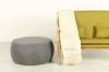 Picture of WEYBURN 79 Fabric Ottoman (Light Grey)