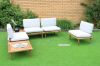 Picture of ARLO Aluminium Frame Modular Outdoor Sofa Set *Solid wood