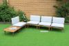 Picture of ARLO Aluminium Frame Modular Outdoor Sofa Set *Solid wood
