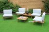 Picture of ARLO Aluminium Frame Modular Outdoor Sofa Set *Solid wood