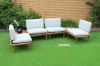 Picture of ARLO Aluminium Frame Modular Outdoor Sofa Set *Solid wood