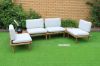 Picture of ARLO Aluminium Frame Modular Outdoor Sofa Set *Solid wood