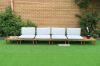 Picture of ARLO Aluminium Frame Modular Outdoor Sofa Set *Solid wood