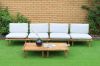 Picture of ARLO Aluminium Frame Modular Outdoor Sofa Set *Solid wood