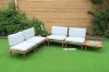 Picture of ARLO Aluminium Frame Modular Outdoor Sofa Set *Solid wood