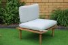 Picture of ARLO Aluminium Frame Modular Outdoor Sofa Set *Solid wood