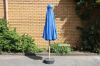 Picture of BALI Solid Teak Frame 3m Umbrella *Light Blue