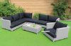 Picture of LAZE 6PC Modular Wicker Sofa Set *ALUMINIUM FRAME