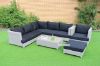 Picture of LAZE 6PC Modular Wicker Sofa Set *ALUMINIUM FRAME