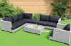 Picture of LAZE 6PC Modular Wicker Sofa Set *ALUMINIUM FRAME