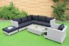 Picture of LAZE 6PC Modular Wicker Sofa Set *ALUMINIUM FRAME