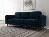 Picture of PANAMA 3 Seat Sofa *Blue Velvet
