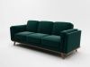 Picture of PANAMA 3 Seat Sofa *Green  Velvet