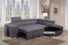 Picture of Positano Sectional Sofa/ Sofa Bed with Storage & 2 Ottomans
