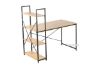 Picture of CITY 120 Desk with Shelf (Black)