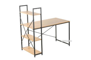 Picture of CITY 120 Desk with Shelf (Black)