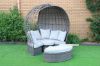 Picture of Halfmoon Aluminium Frame 5-piece outdoor set