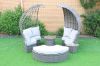 Picture of Halfmoon Aluminium Frame 5-piece outdoor set