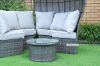 Picture of Halfmoon Aluminium Frame 5-piece outdoor set