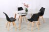 Picture of EFRON 5PC Dining Set (Black) - 1.2M Table