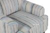Picture of NEWBURY Lounge Chair *Blue Stripe