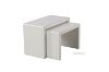 Picture of Weiss Nesting table *Gloss White