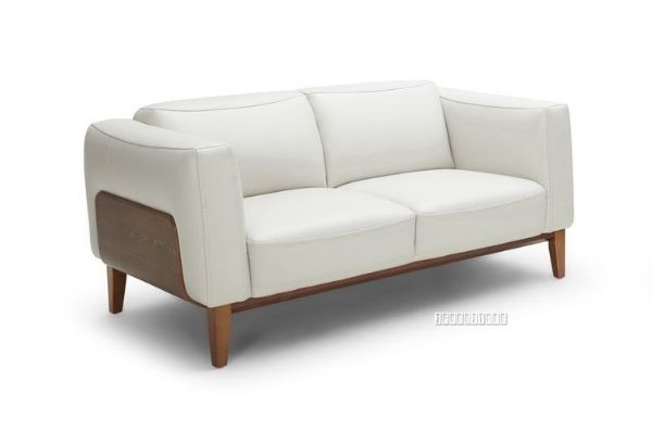 Picture of Huddersfield 3+2 Sofa - White *100% Genuine Leather