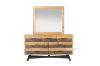 Picture of BARBADOS 7 DRW Dressing Table (Reclaimed Timber)