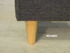 Picture of MADRID Fabric Bed Frame in King Single/Double/Queen/King Size