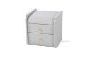 Picture of Marsh Fabric Bedside Table *Grey