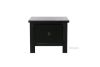 Picture of METRO Pine Lamp Table* Black