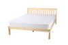 Picture of SNOW WHITE Solid Pine Bed in *Single/ King Single/Double/ Queen Size - Natural