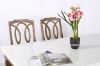 Picture of Imperial 163 Dining Table * Real MarbleTop/solid white wash Timber