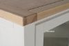 Picture of SICILY 130cmx100cm 4-Door Display Cabinet Solid Wood Ash Top