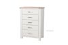 Picture of SICILY 5 DRW Tallboy (Solid wood - Ash Top)