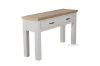 Picture of SICILY 2 DRW Hall Table Solid Wood - Ash Top