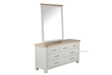 Picture of SICILY 7-Drawer Dresser with Mirror
