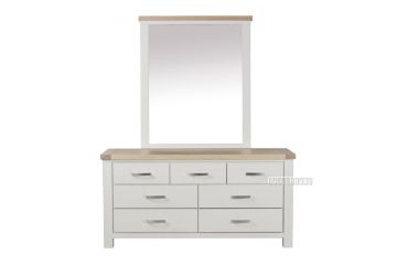 Picture of SICILY Dressing Table (Solid Wood - Ash Top)