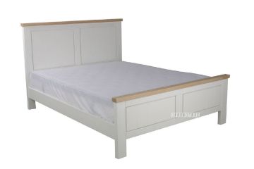 Picture of SICILY Solid Wood with Ash Top Bed Frame in King Size 